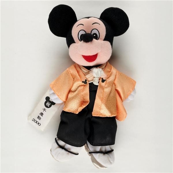 A Tokyo Disneyland Mickey Mouse Plush.
