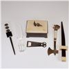 Image 1 : 7pc Vintage Decorative Objects, Trinket Boxes, Letter Openers, and More
