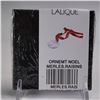 Image 2 : Lalique Crystal Clear Merles Et Raisins Christmas Tree Ornament, Sealed Box