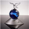 Image 1 : Swarovski Crystal Figurine, Planet Millennium Edition 2000 With Box