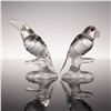 Image 3 : 2pc Swarovski Crystal Figurines, Parrot and Toucan