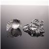 Image 2 : 2pc Swarovski Silver Crystal Figurines, Mini Blowfish and Mini Crab
