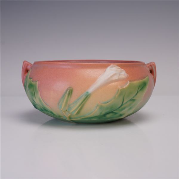 Roseville Pottery Bowl, Thorn Apple