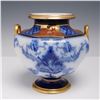 Image 1 : Moorcroft Macintyre Aurelian Vase, Blue and Gilt Imari Design