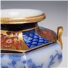 Image 3 : Moorcroft Macintyre Aurelian Vase, Blue and Gilt Imari Design