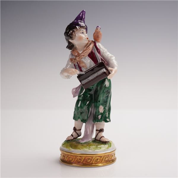 Capodimonte Accordion Player Figurine