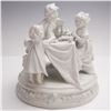 Image 2 : Scheibe-Alsbach Bisque Porcelain Figurine, Children at a Dinner Table