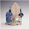 Image 3 : Muller Volkstedt Rococo Porcelain Trio Figurine