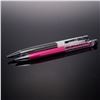 Image 1 : 2pc Swarovski Ballpoint Pens, Pink and Black
