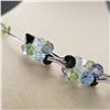 Image 3 : 2pc Necklace Set, Swarovski with Swan Logo & Unmarked Crystal Bead Necklace