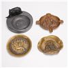 Image 1 : 4pc Vintage Cast Metal Ashtrays