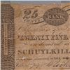 Image 4 : 1815 Schuylkill Bank Pennsylvania 25 Cent Banknote