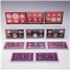 Image 1 : 11pc 1968 to 1993 United States Mint Proof Sets