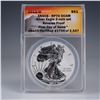 Image 1 : 2013-W American Silver Eagle Reverse Proof Dollar, ANACS RP70 DCAM