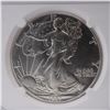 Image 2 : 1987 American Silver Eagle Type 1 Dollar NGC Graded MS 69