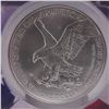 Image 3 : 2016 American Silver Eagle Type 2 One Dollar Coin ANACS Graded MS 70
