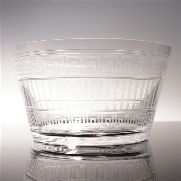 Rosenthal Versace Crystal Bowl, Meandre