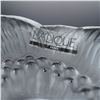 Image 2 : Lalique Coupelle Anemone Frosted Crystal Dish with Original Box