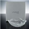 Image 7 : Lalique Coupelle Anemone Frosted Crystal Dish with Original Box