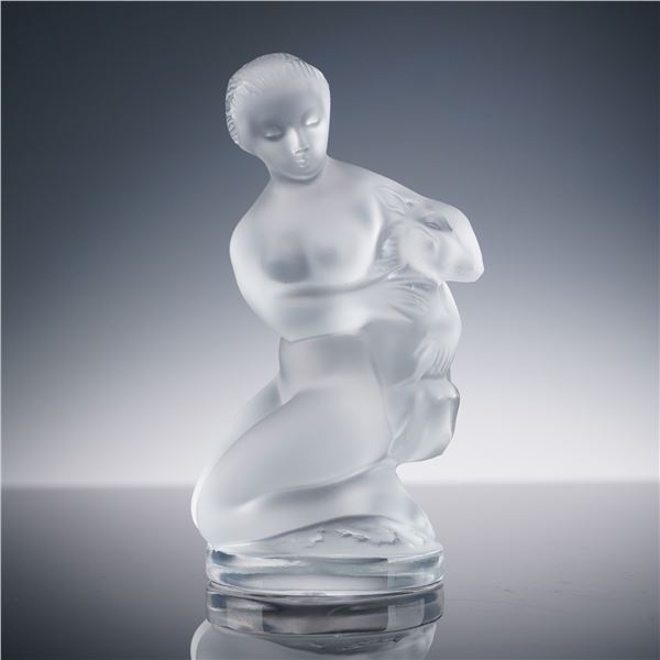 Lalique Crystal Figurine, Diane