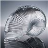 Image 2 : Baccarat Crystal Nautilus Shell Paperweight