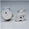 Image 6 : 2pc Lladro Figurines, Girl with Candle 01014868, and My Flowers 01001284