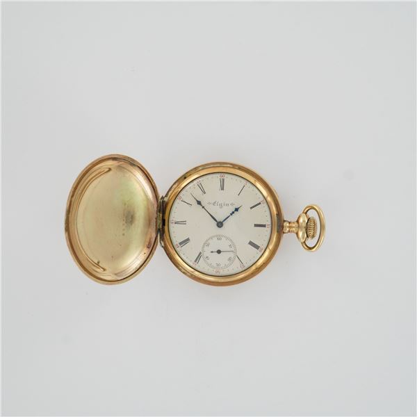 Elgin Nat'L Watch Co. Philadelphia Gold Filled Hunter Case Pocket Watch