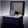 Image 10 : Swarovski Watch, Black Automatic, Stainless Steel Case with Leather Strap