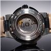 Image 8 : Swarovski Watch, Black Automatic, Stainless Steel Case with Leather Strap