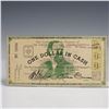 Image 1 : 1936 $1 Fostoria Industrial Ohio Scrip Note with Stickers