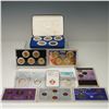 Image 1 : 11pc US Coin Collection Sets and Singles Proof Slabs