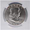 Image 2 : 1956 Franklin Silver Half Dollar NGC Graded MS 65