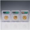 Image 3 : 7 2007-2009 U.S. Presidential  Graded Dollar Coins & Mint Varieties Set