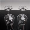 Image 3 : 2pc Rosenthal Studio-Line Grand Cru Burgundy Wine Glasses