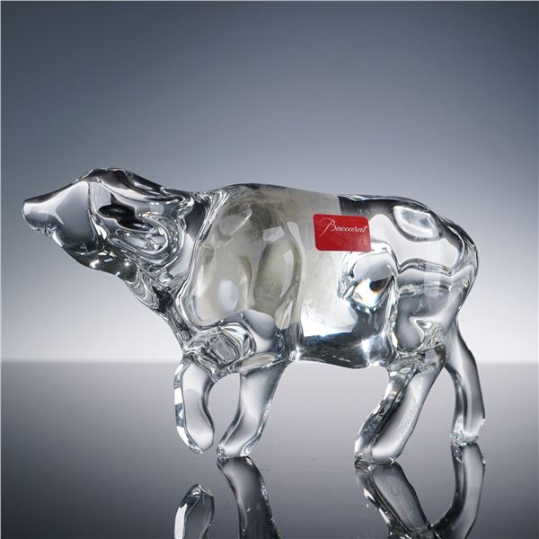 Baccarat Crystal Figurine Zodiac Ox