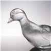 Image 3 : Baccarat Frosted Crystal Duck Resting Paperweight