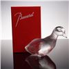Image 4 : Baccarat Frosted Crystal Duck Resting Paperweight