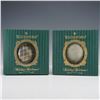 Image 10 : 2pc Waterford Holiday Heirloom Christmas Tree Ornaments