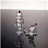Image 2 : 2pc Swarovski Crystal Figurines, Nutcracker Soldier and Puppet