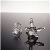 Image 3 : 2pc Swarovski Crystal Figurines, Nutcracker Soldier and Puppet