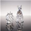 Image 2 : 2pc Swarovski Crystal Figurines, Rhino and Kangaroo