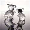 Image 3 : 2pc Swarovski Silver Crystal Figurines, Large Koala and Mini Koala