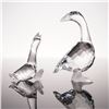 Image 1 : 2pc Swarovski Silver Crystal Figurines, Mother Goose and Gosling Harry
