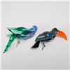 Image 4 : 6pc Swarovski Crystal Paradis Birds and Tree Stand