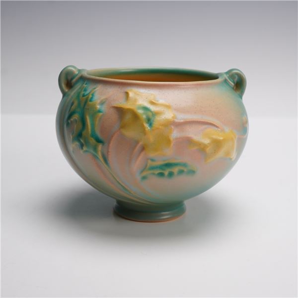 Roseville Pottery Poppy Jardiniere, 642-3