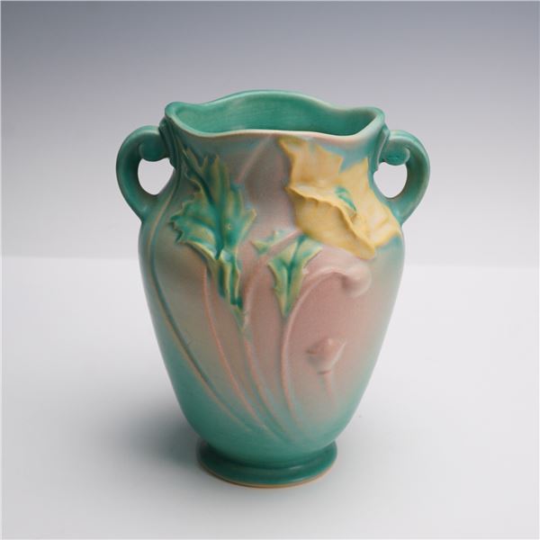 Roseville Pottery Vase, Poppy