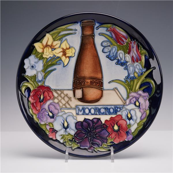 Moorcroft Pottery by Rachel Bishop Centennial Plate