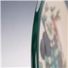 Image 4 : Moorcroft Pottery Plate, Plum Trees and Bird