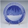 Image 1 : Royal Copenhagen 1909 Danish Landscape Christmas Plate