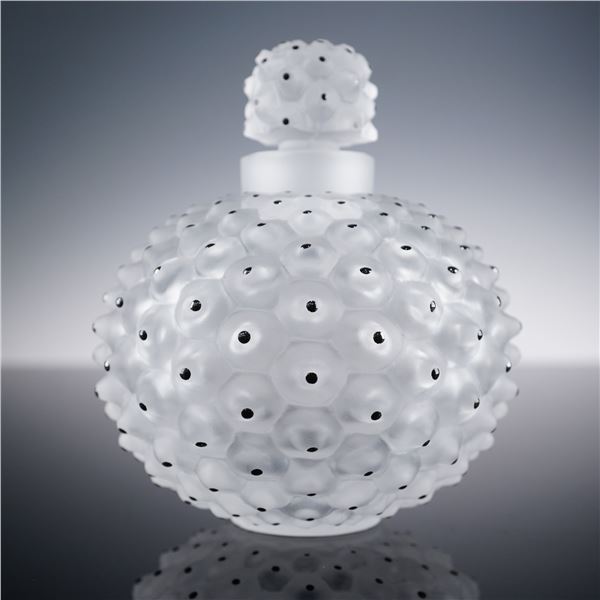 Lalique Crystal Cactus Perfume Bottle